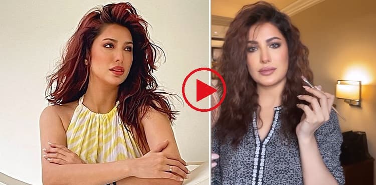 Mehwish Hayat gives a silent message to haters