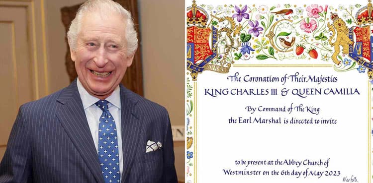 First look of King Charles’ Coronation invitation and hidden details