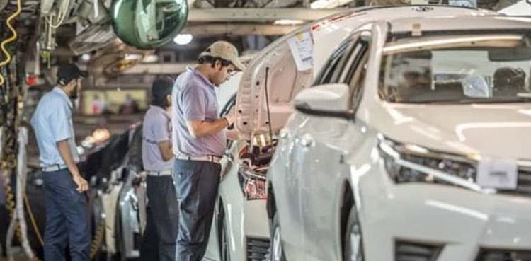 Indus motor company shuts down plant