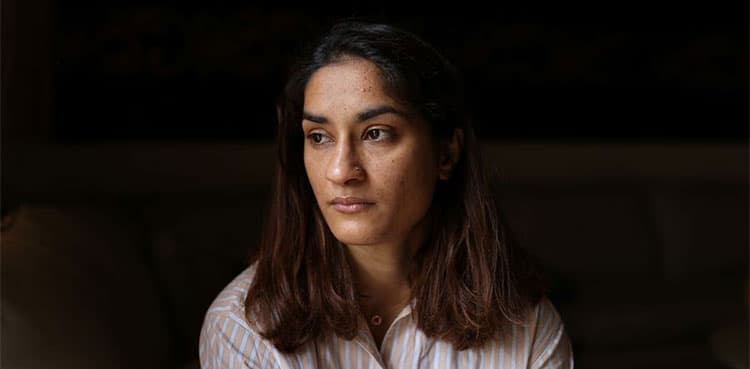 Vinesh Phogat accuses Modi govt of silence over sexual harassment probe