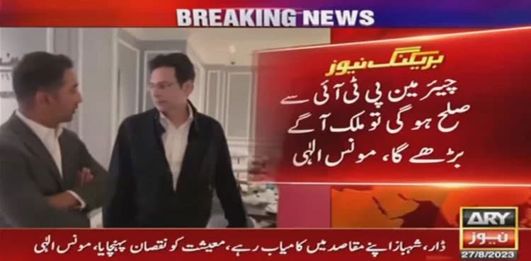 Moonis Elahi calls for 'reconciliation' with PTI chief