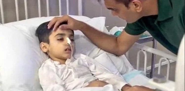 Arrested PTI leader Ibad Farooq's minor son breathes his last
