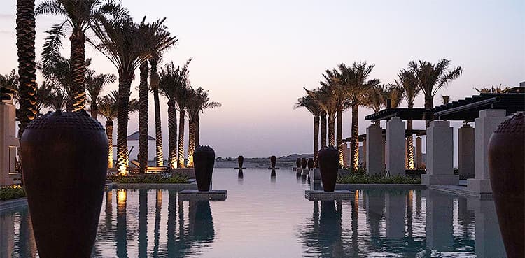 Attractive resorts in desert