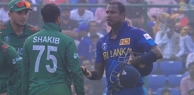 Angelo Mathews' brother threatens Bangladesh's Shakib Al Hasan