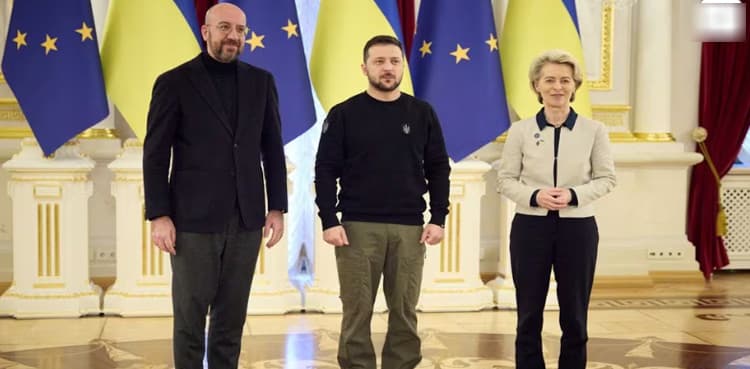 EU grants Ukraine membership talks but can't agree financial aid