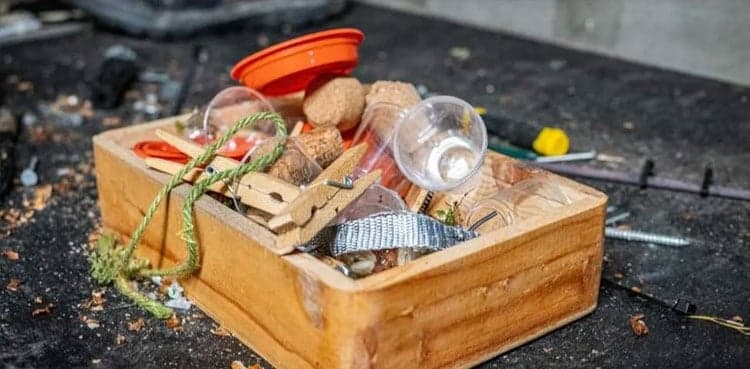 WATCH: Mouse caught tidying man’s unarranged shed