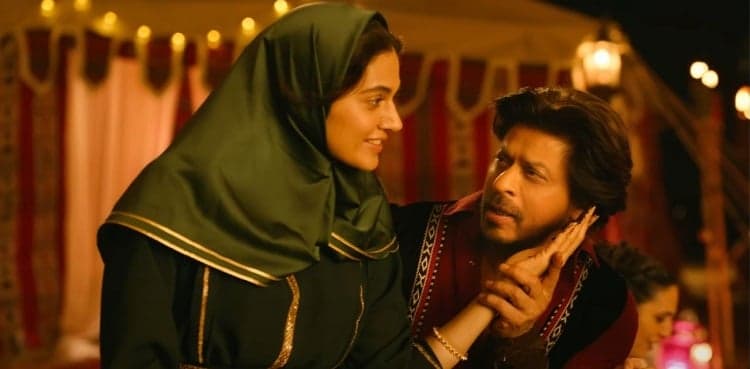 Taapsee Pannu reveals why it was difficult to romance Shahrukh Khan in 'Dunki'