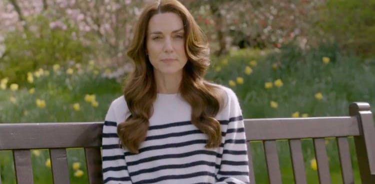 Kate Middleton says she has cancer
