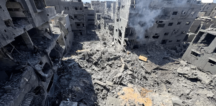 Khawaja Asif links stability in the world to solution of Gaza-like conflicts