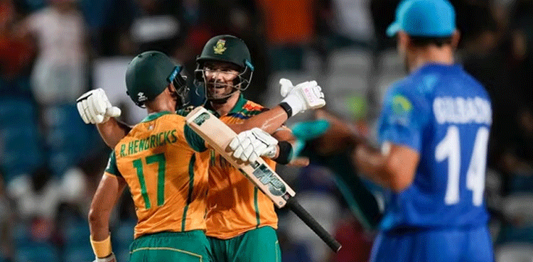 South Africa crush Afghanistan to reach first T20 World Cup final