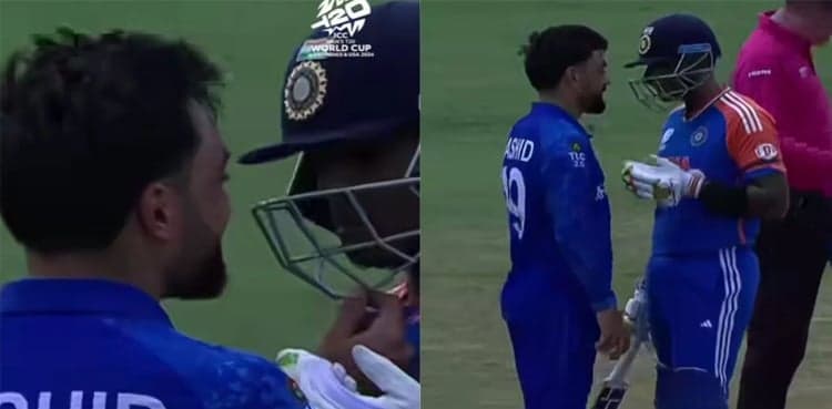 WATCH: Rashid Khan's hilarious conversation with Suryakumar