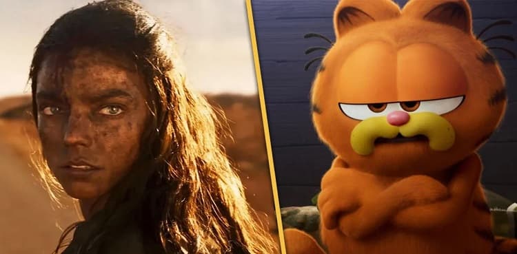 'Garfield' tops Box Office as 'Furiosa' fades