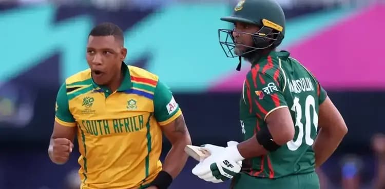 T20 World Cup 2024: South Africa defeat Bangladesh in final-over thriller