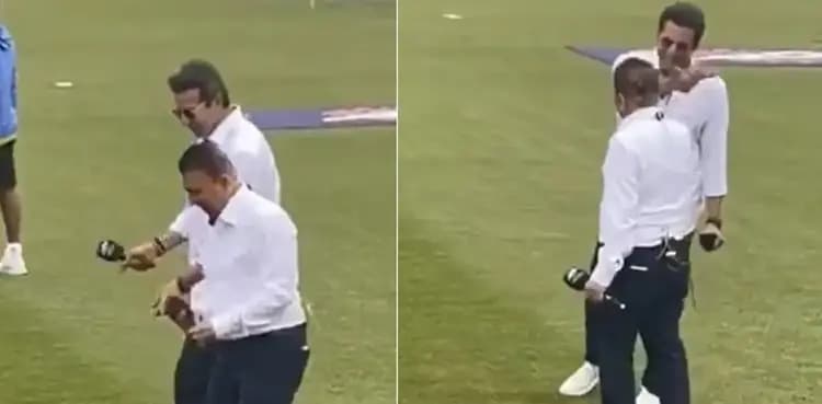 WATCH: Wasim Akram, Sunil Gavaskar show their dance moves