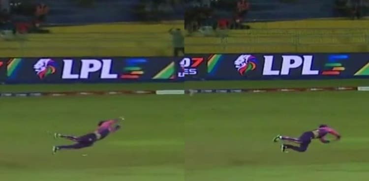 WATCH: Shadab Khan takes sensational catch in Lanka Premier League 2024