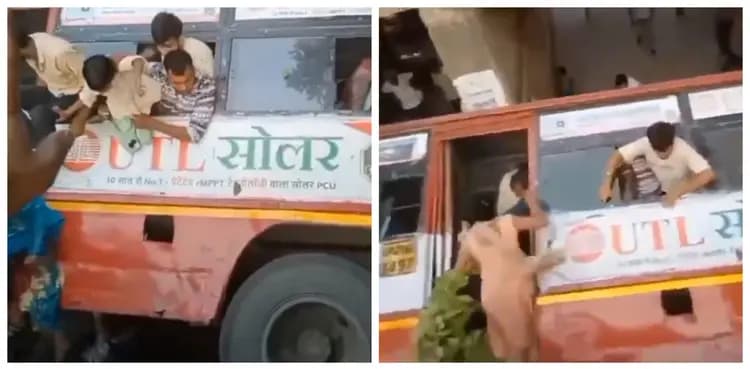 VIDEO: Passenger bus carrying 35 people falls off bridge