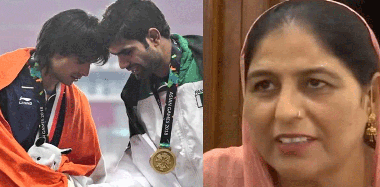 Hurts to see my mother being targeted for statement on Arshad Nadeem, Neeraj Chopra