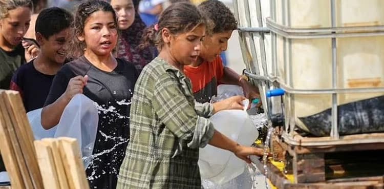 Israel's deprivation of water in Gaza is act of genocide: HRW