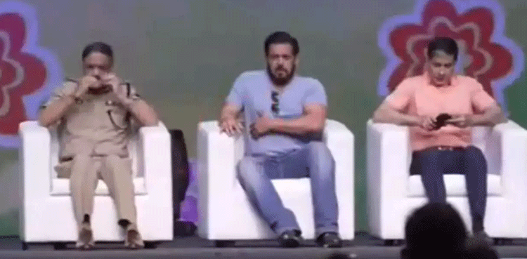 WATCH: Salman Khan attends event despite rib injury