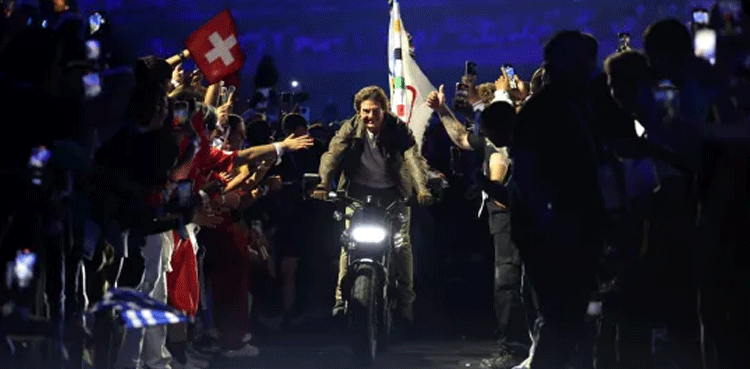 Tom Cruise performs hair-raising stunts for Paris Olympics 2024 closing ceremony