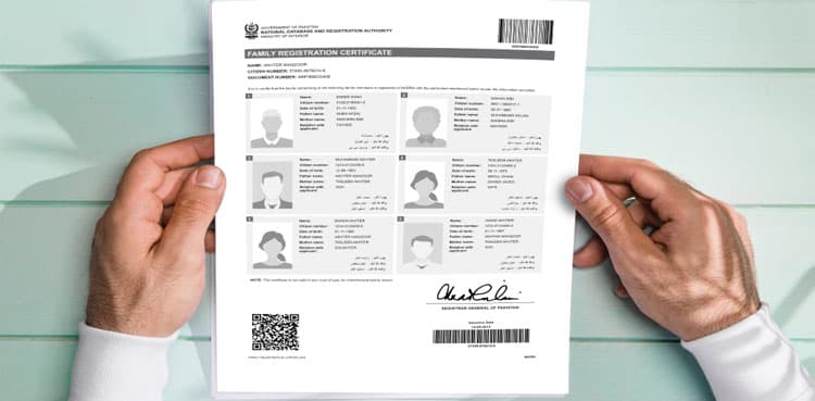 NADRA FRC: Types, process and fee in September 2024