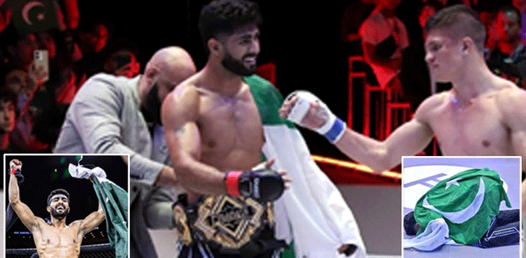 Shahzaib Rind: Pakistani fighter wins Karate Combat KC-49 Championship