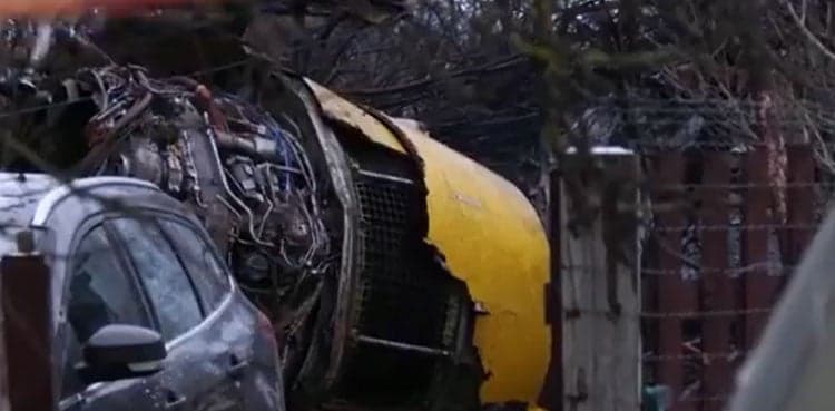 DHL cargo plane crashes near Lithuania airport
