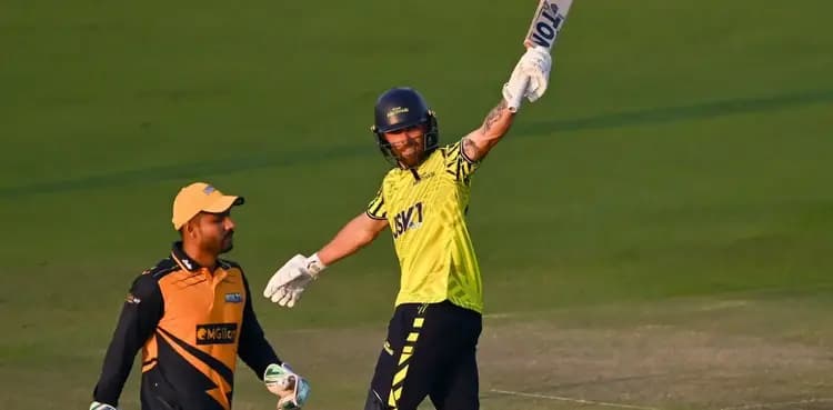 WATCH: Phil Salt smashes Gulbadin Naib for five sixes in single over