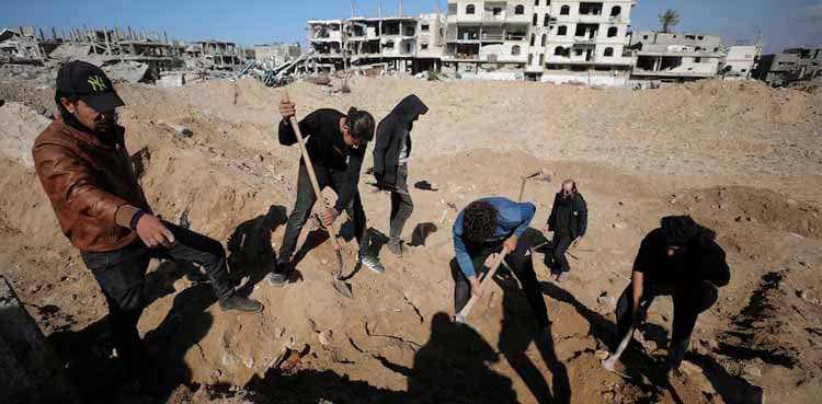 Bodies of 15 rescue workers recovered from grave in Gaza: UN