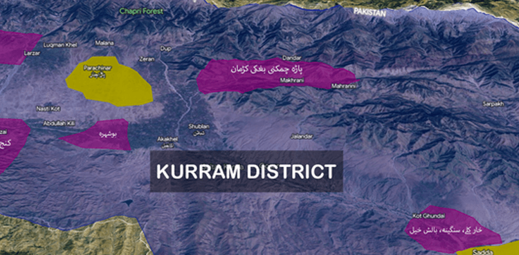 Security forces take up positions in Kurram