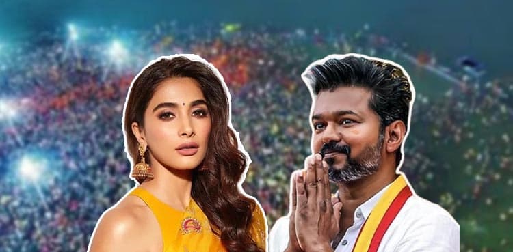 Pooja Hegde's heartfelt goodbye to Vijay as he bids farewell to cinema