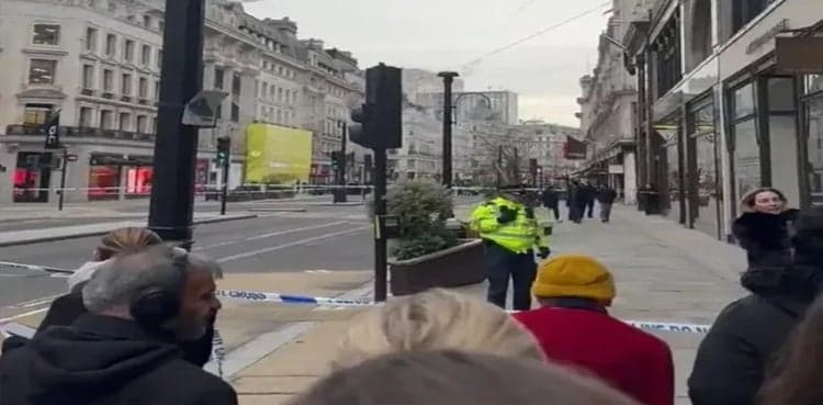 London police carry out controlled explosions over bomb scare