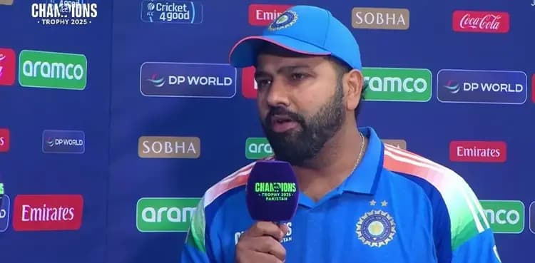 WATCH: Rohit addresses dropped catch that denied Axar Patel hat-trick