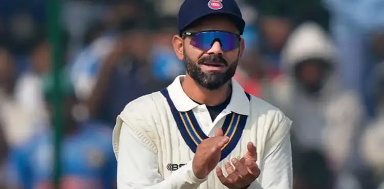 WATCH: Kohli fans invade pitch, delay Ranji Trophy game