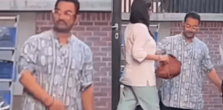 Video of Aamir Khan and Gauri Spratt’s first public appearance goes viral