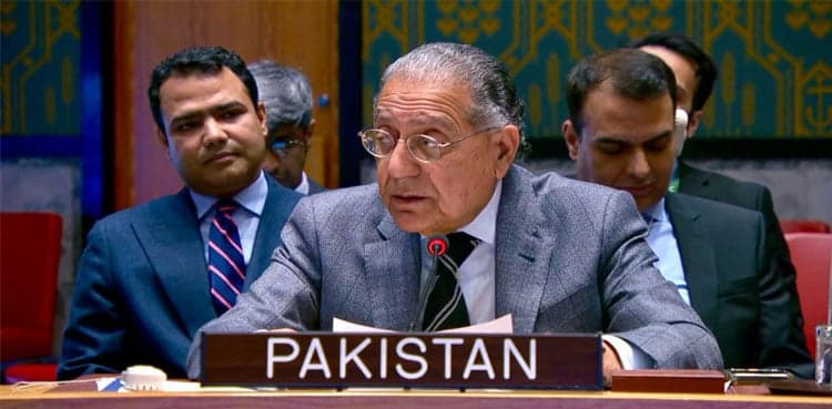 Pakistan urges UNSC to act against Israeli aggression in Gaza