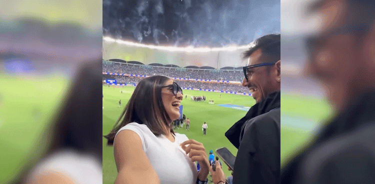 "Kaha tha na jita ke aungi": RJ Mahvash celebrates India's CT 2025 final win with Yuzvendra Chahal