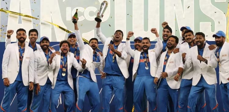 Victorious India team gets whopping cash prize for Champions Trophy win