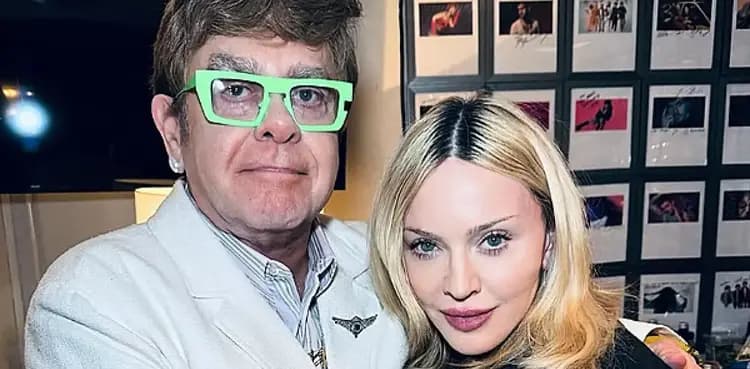Madonna, Elton John bury hatchet after decades-long feud