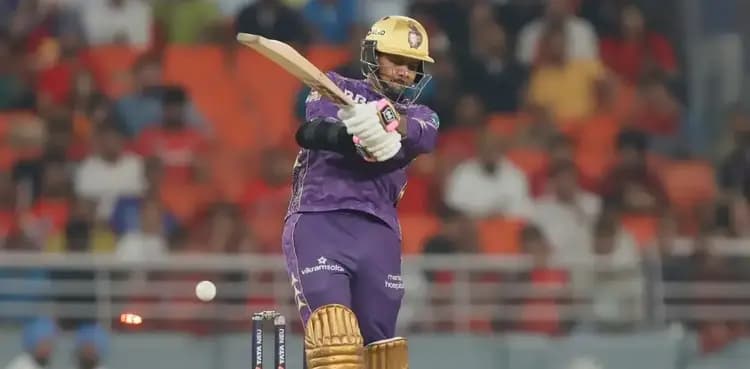Sunil Narine's bat fails gauge test during IPL 2025