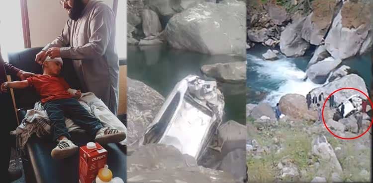 Kaghan: Child miraculously survives, parents die as car plunges into ravine