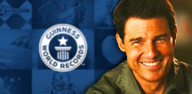 What world record did Tom Cruise just smash in The Final Reckoning?