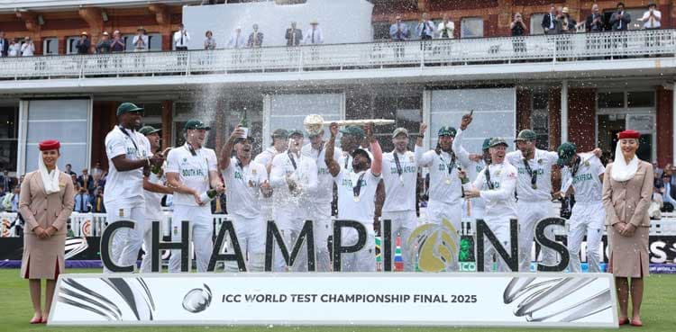 Cricket fraternity reacts to South Africa's first ICC triumph in 27 years