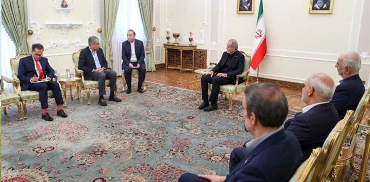 Mohsin Naqvi meets Iranian president, conveys PM Shehbaz’s greetings