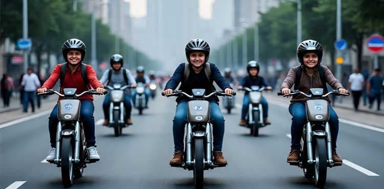 PM Shehbaz announces free EV bikes for students
