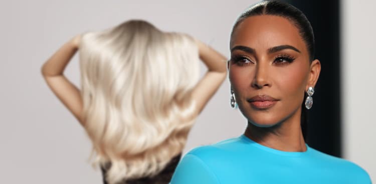 Kim Kardashian latest blonde look sets social media ablaze