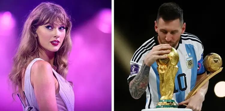 Taylor Swift falls short of Messi’s all-time record