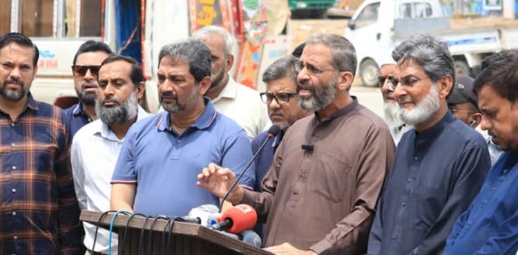 Murtaza Wahab faces JI backlash over Karachi rain and funds