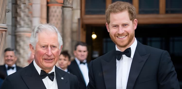 Prince Harry responds to claims he’s ‘trying to drive wedge’ between King Charles and Prince William