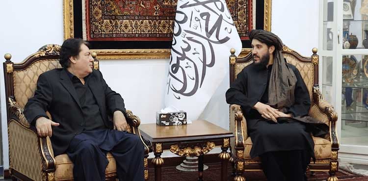 KP information advisor, Afghan ambassador discuss regional peace